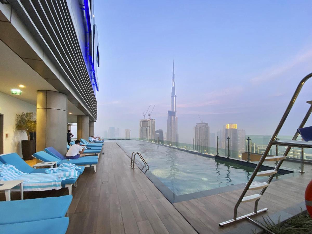 Aliving Luxury 2Br With Infinity Pool At Paramount Hotel Midtown Close To Dubai Mall & Burj Khalifa Exterior photo