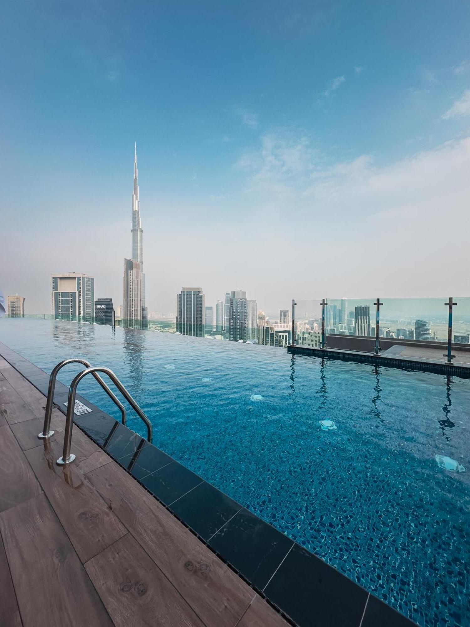 Aliving Luxury 2Br With Infinity Pool At Paramount Hotel Midtown Close To Dubai Mall & Burj Khalifa Exterior photo